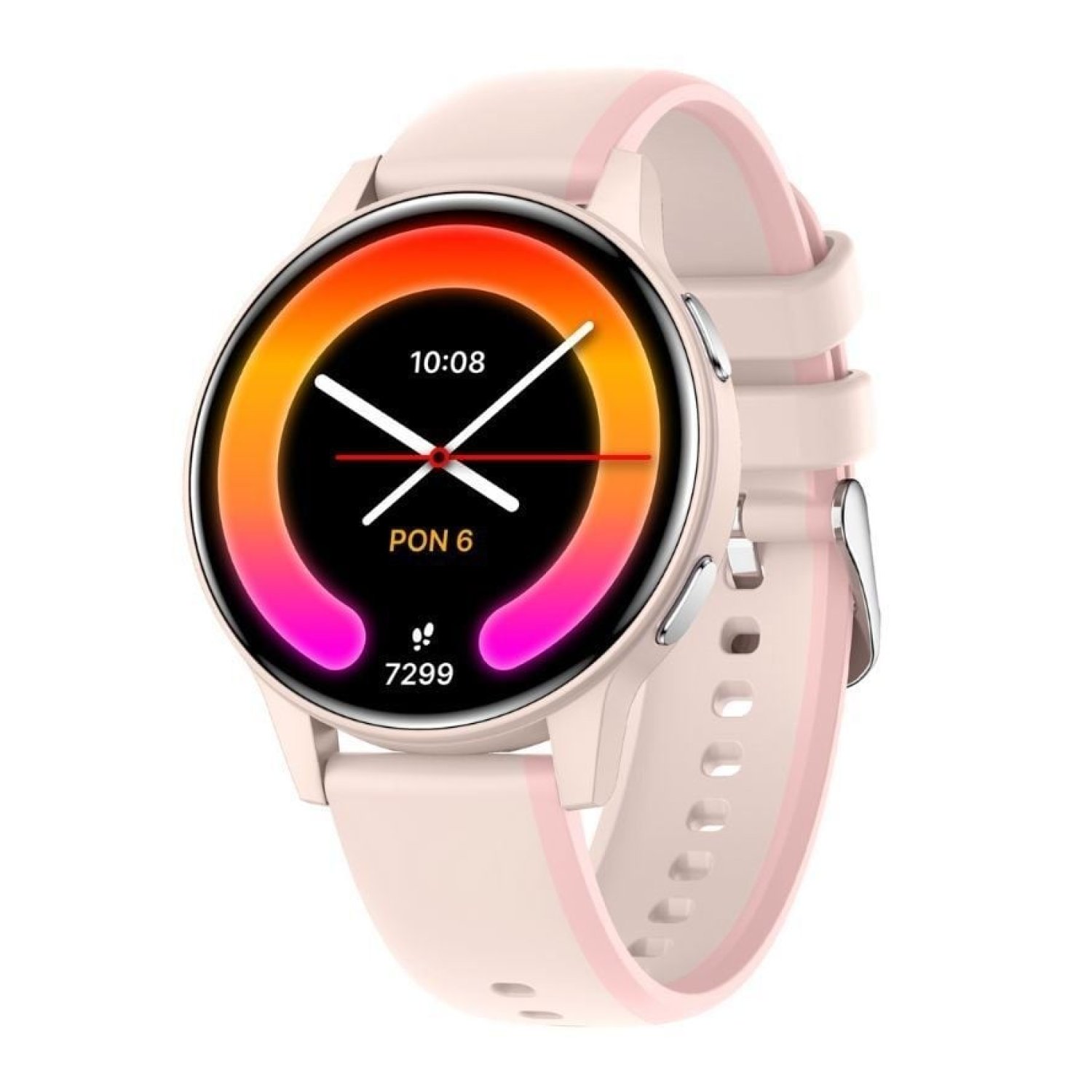 Forever iGo Watch 4 · Smartwatch · Notificaciones · Frecuencia Cardíaca · Rosa