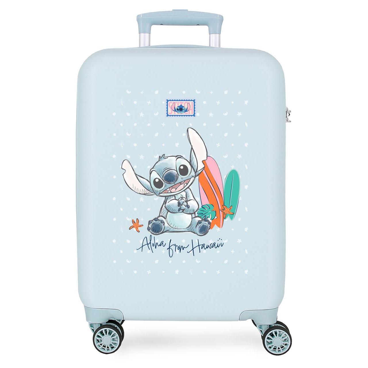 Maleta de cabina Disney Stitch From Hawaii 55x38x20cm