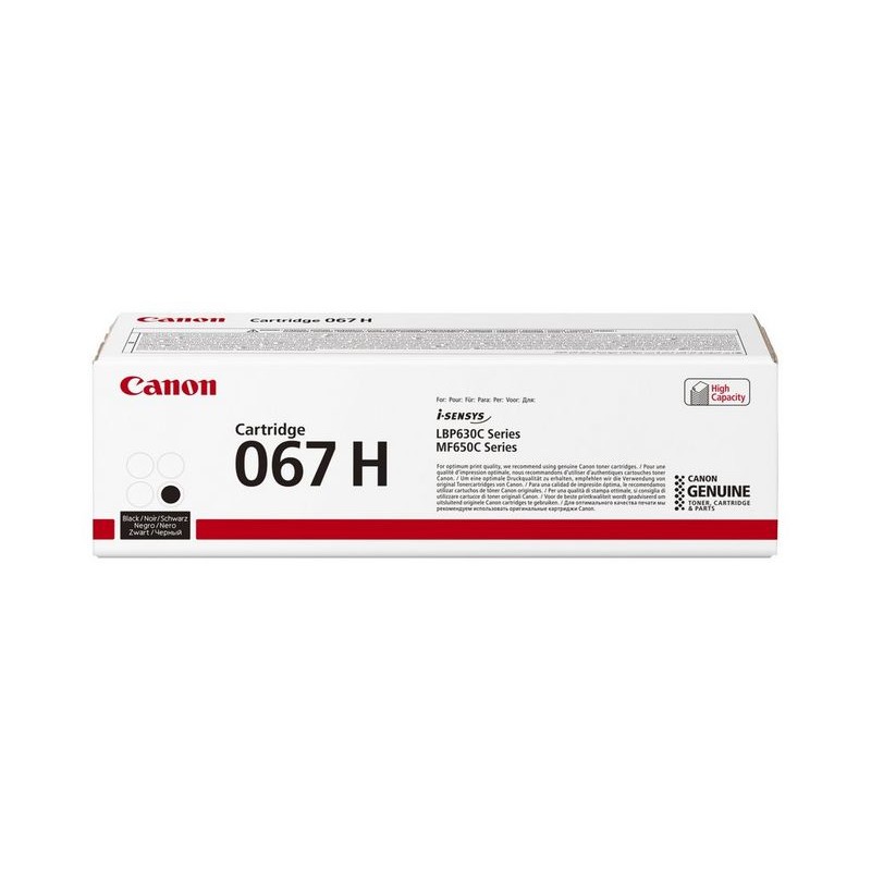 Canon - 067H cartucho de tóner 1 pieza(s) Original Negro 5106C002
