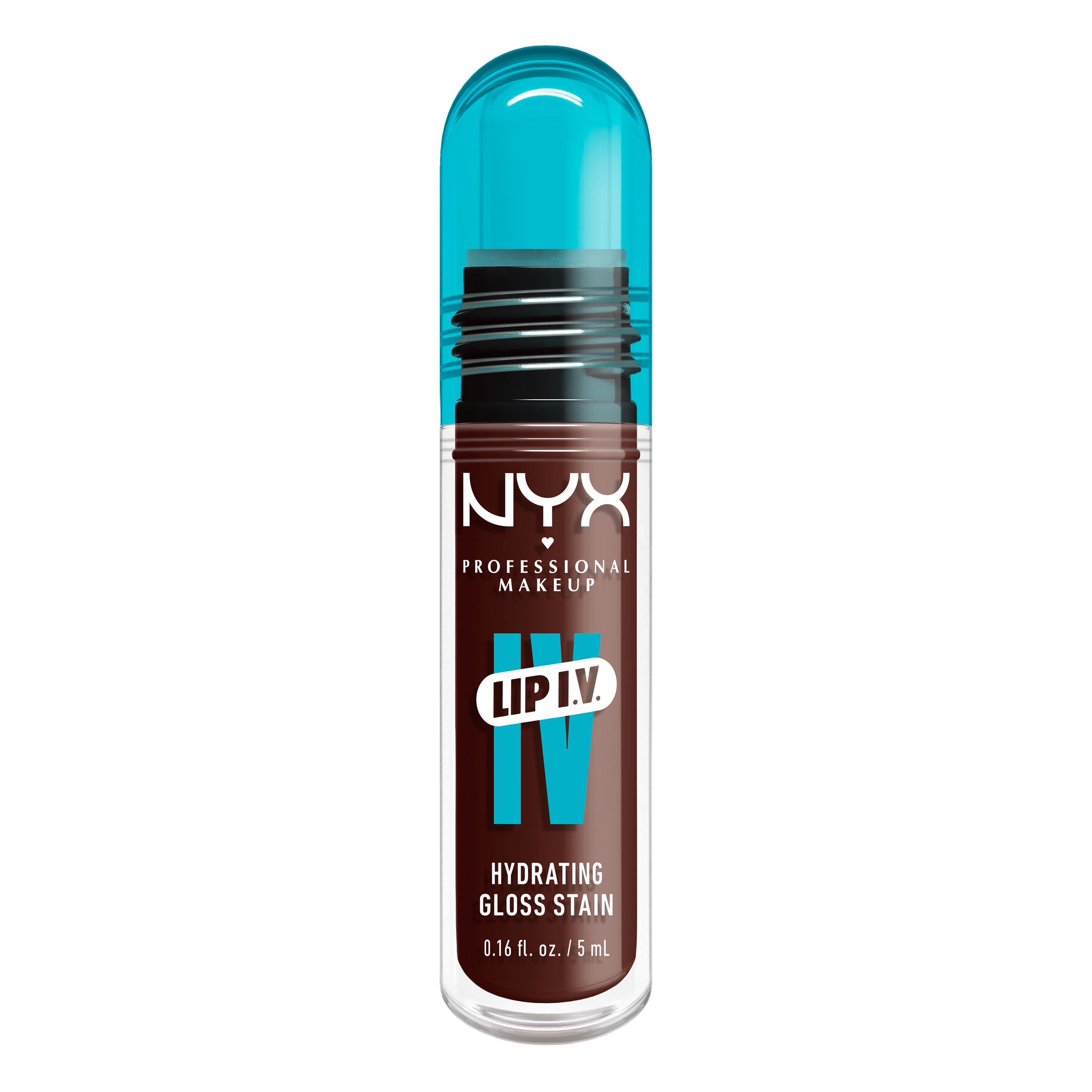 NYX Professional Makeup | LIP IV Gloss Tinte labial hidratante efecto gloss de Larga Duración con Vitaminas, Disponible en 16 tonos