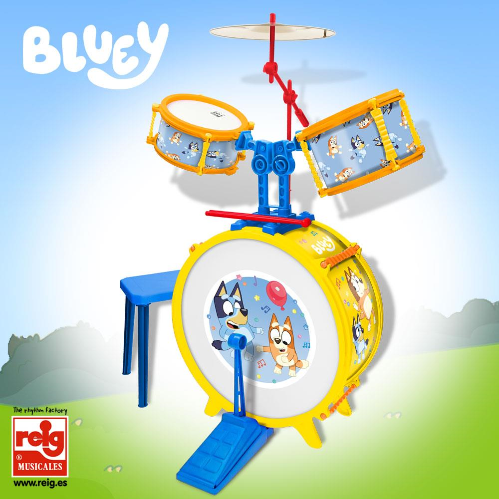 Bateria Infantil Claudio Reig-S2431593 Bateria Musical Bluey