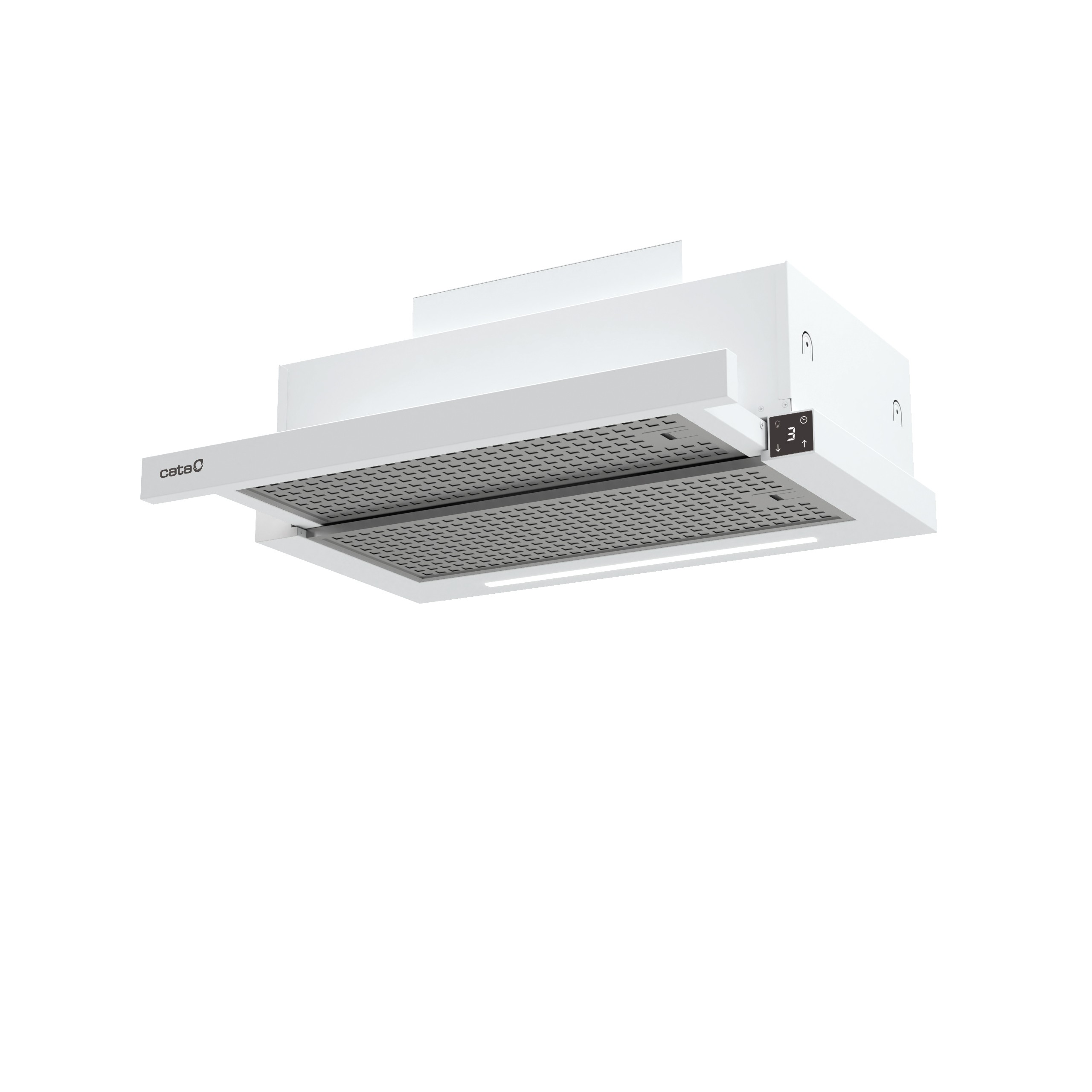 Campana Extraíble CATA TFH 6830 GWH Encastrada Blanco 600 m3/h A+++