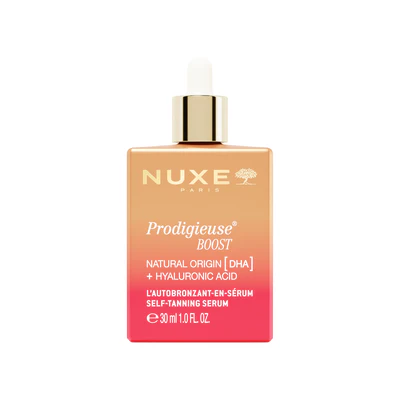 Nuxe Prodigieuse Boost Natural Origin Con Acido Hualuronico Autobronceador  en Serum 30 ml