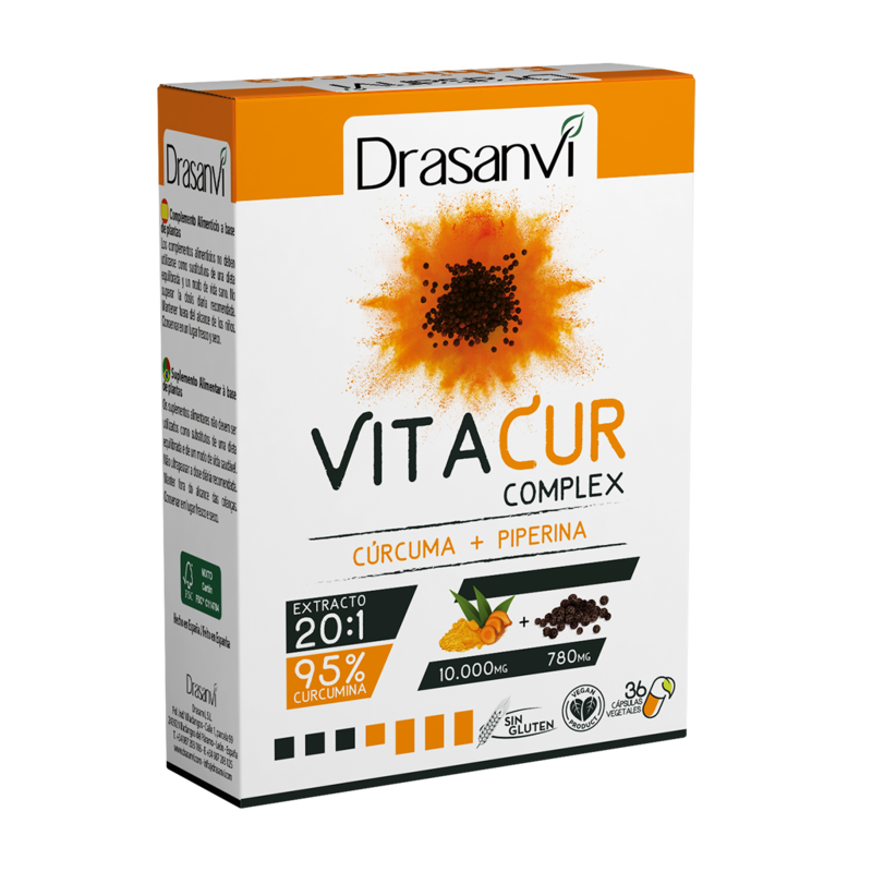 Suplemento Drasanvi Vitacur Complex 36 Cap - Salud de la Mujer