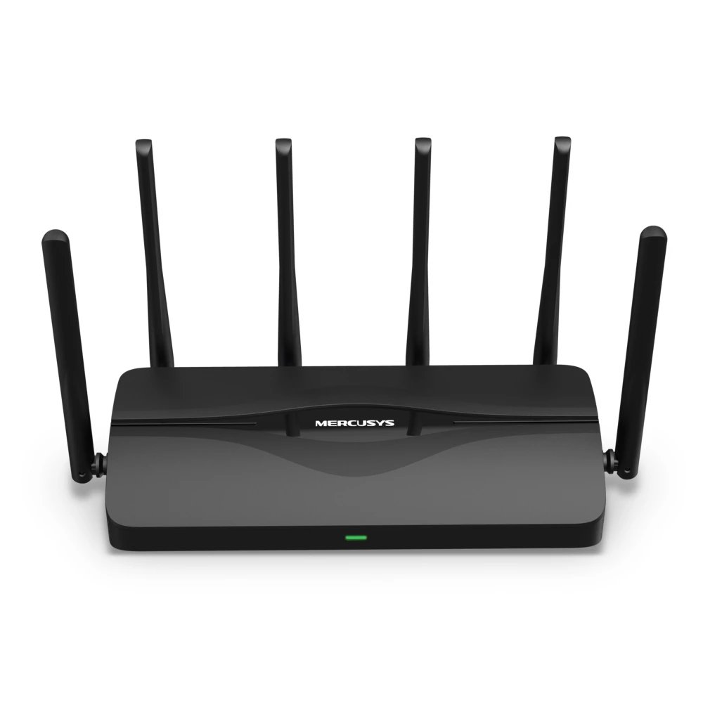 Rúter 2.4 GHz / 5 GHz / 6 GHz Mercusys CN10164454  | Negro