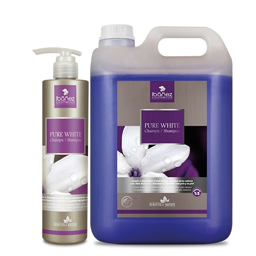 Ibañez Champú Pure White Ibáñez para Mascotas Blancas
