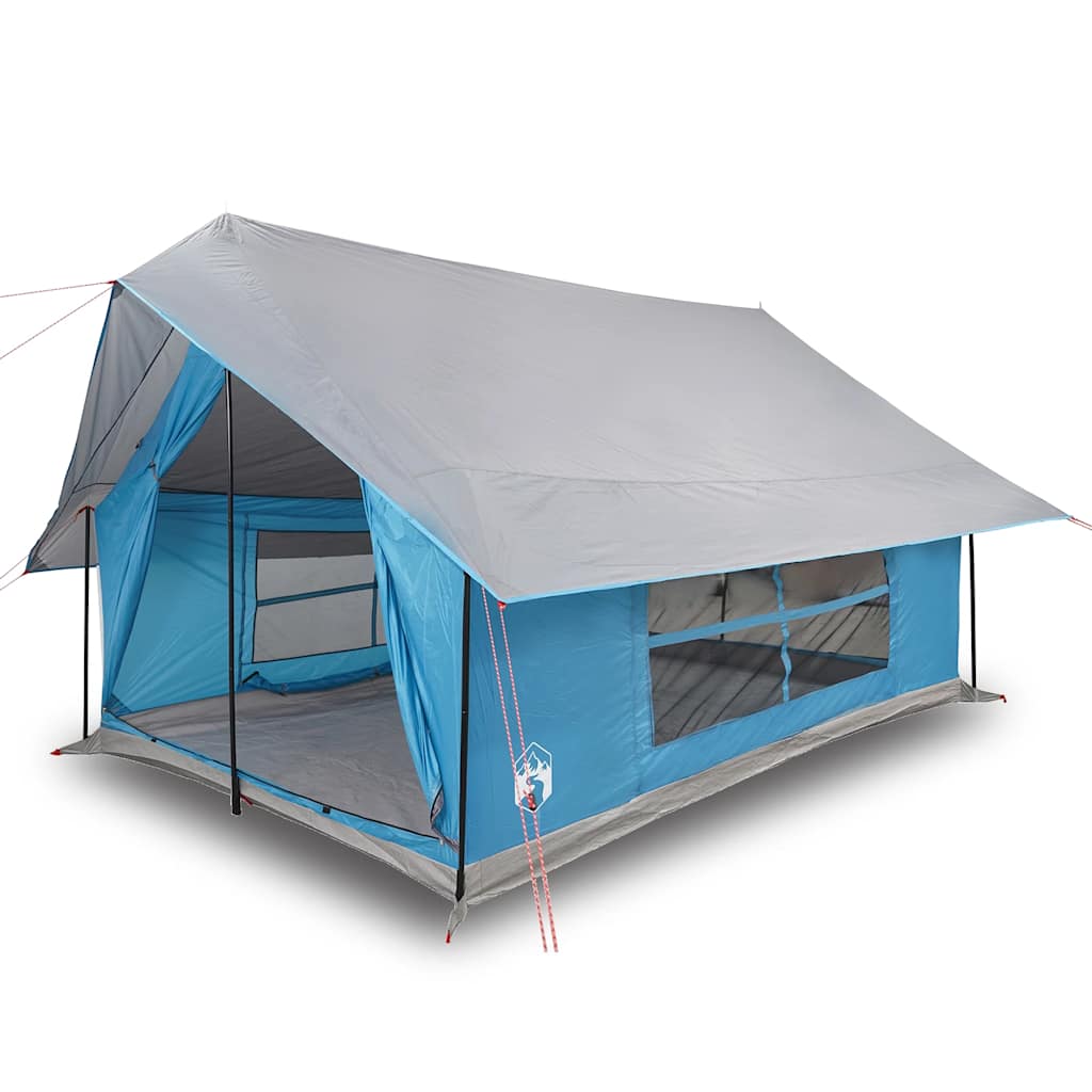 vidaXL Tienda de campaña para 5 personas impermeable tienda de campaña Color Azul,  Gris y naranja,  Verde y mas