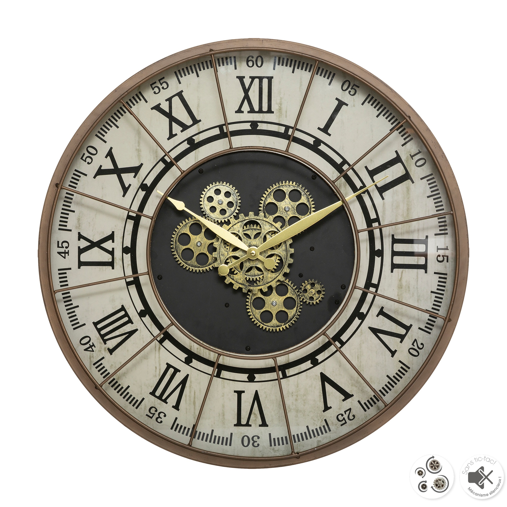 Reloj mecánico de metal D 57 Stella