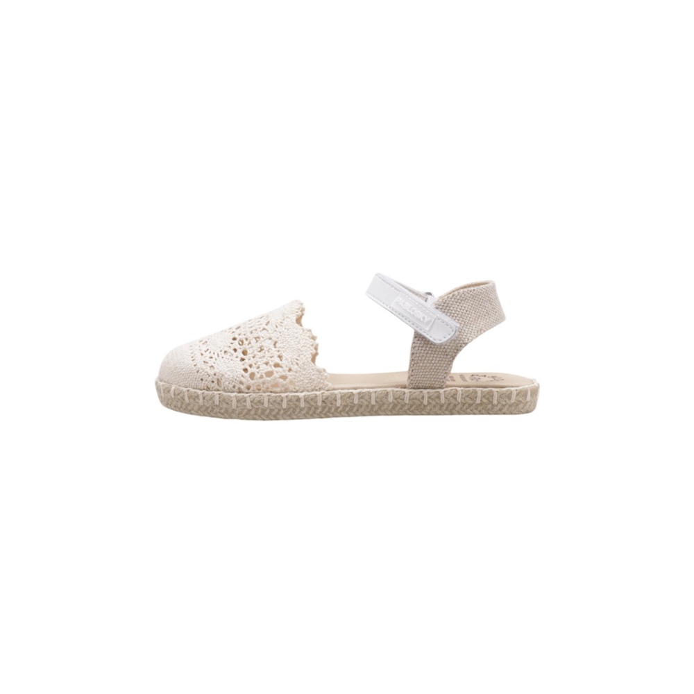 Pablosky 610531 Alpargatas Planas Niña Beige