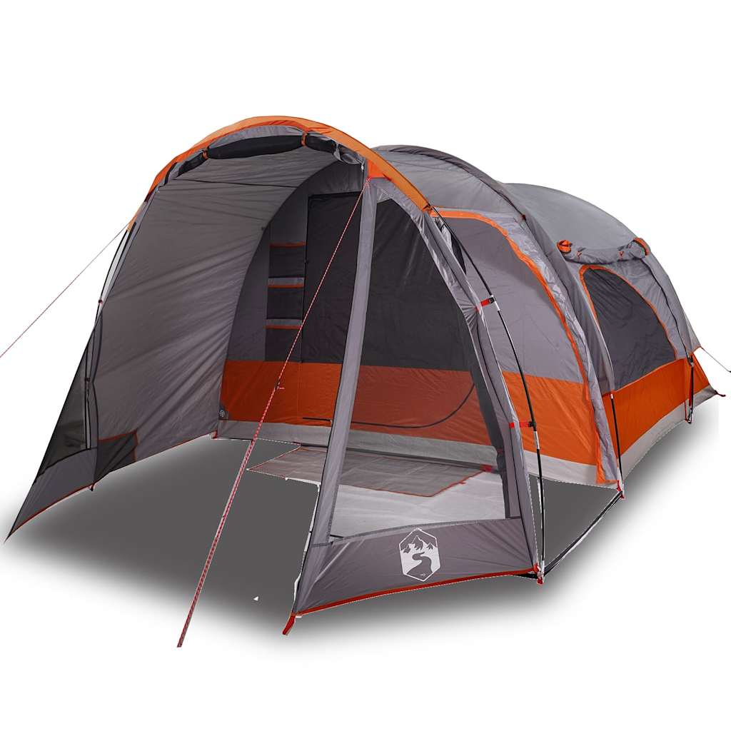 vidaXL Tienda de campaña familiar 6 personas impermeable Color Azul,  Verde,  Gris y naranja y mas