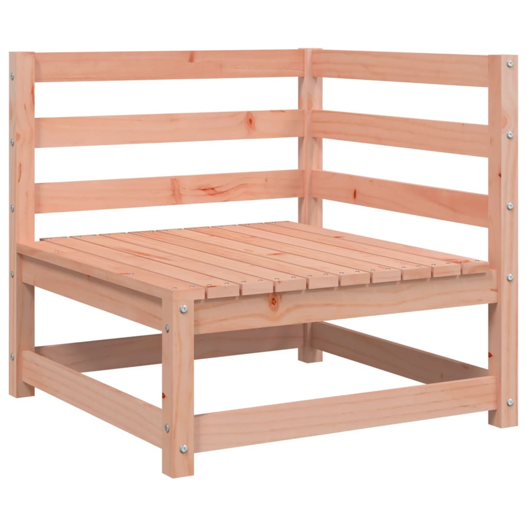 Vidaxl Sofá Esquinero de Jardín Madera Maciza de Pino 70x70x67 Cm Pino Natural