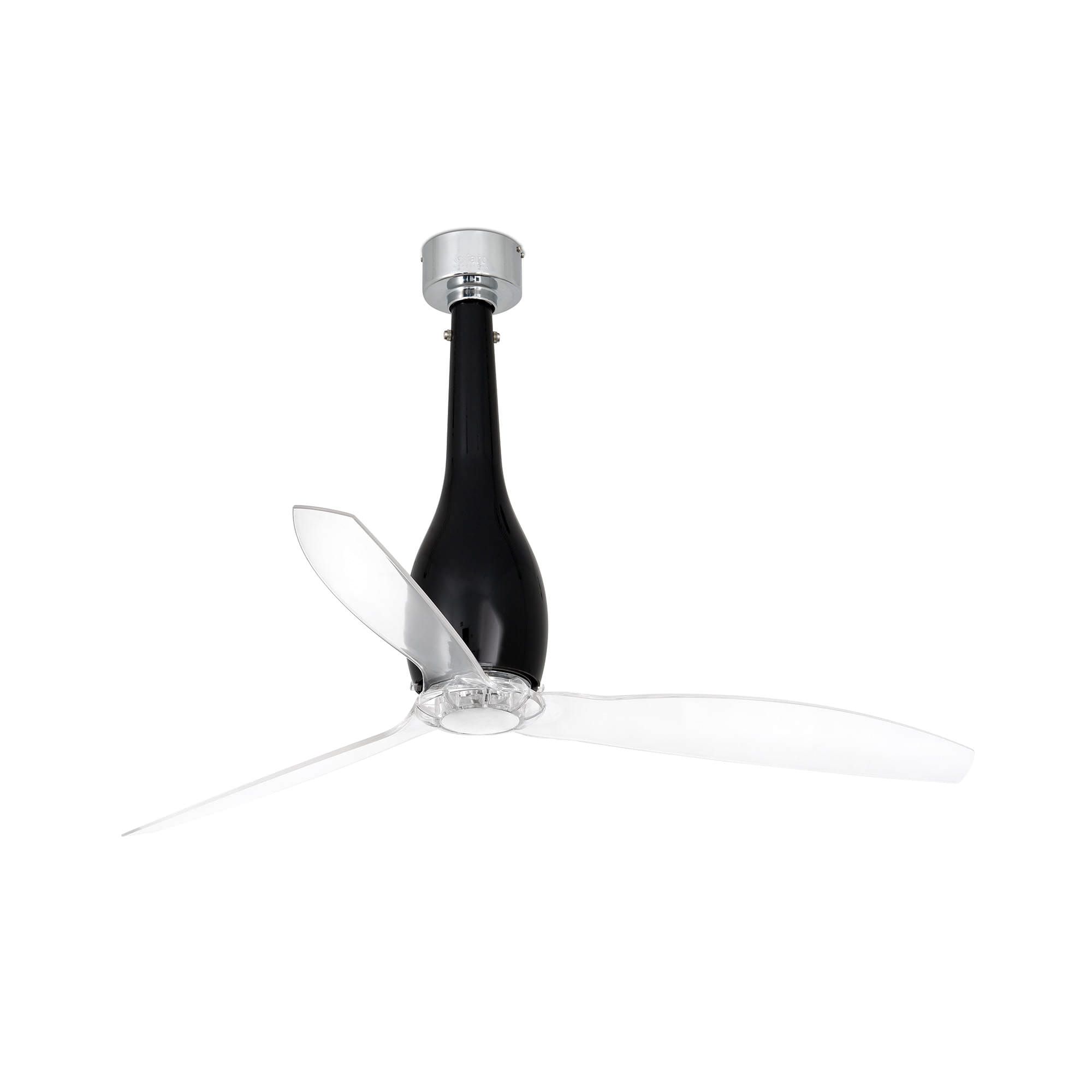Faro 32002 Ventilador De Techo Sin Luz Motor Dc Diámetro 128 Cm y Mando a Distancia Negro