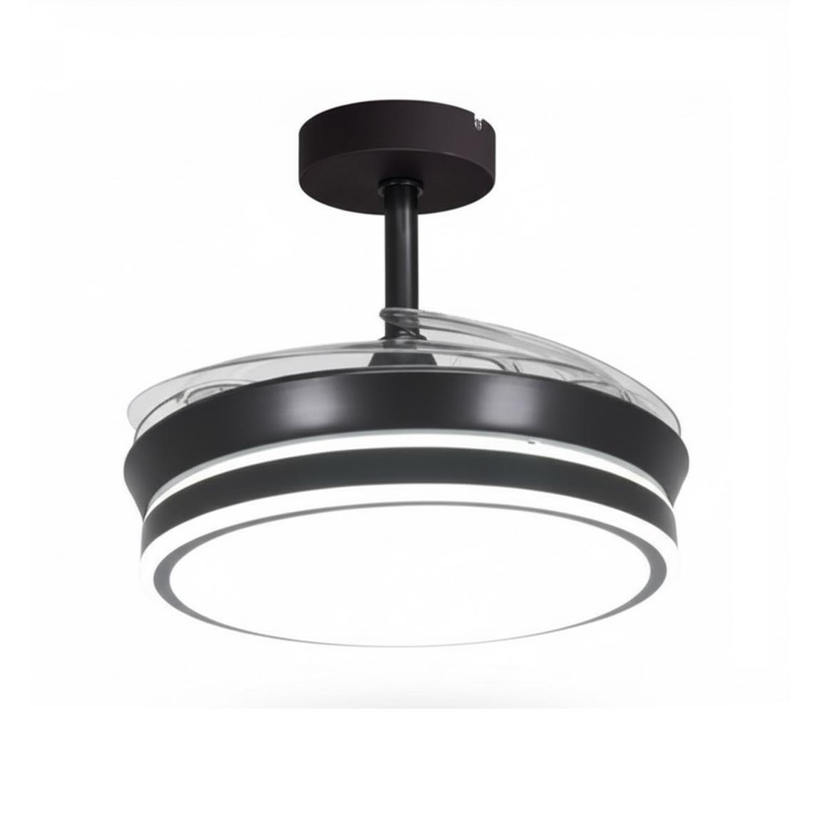 BEL AIR HOME - Ventilador de Techo ATENAS con Motor DC Silencioso - 108 cm de Diámetro, 3 Temperaturas de Luz