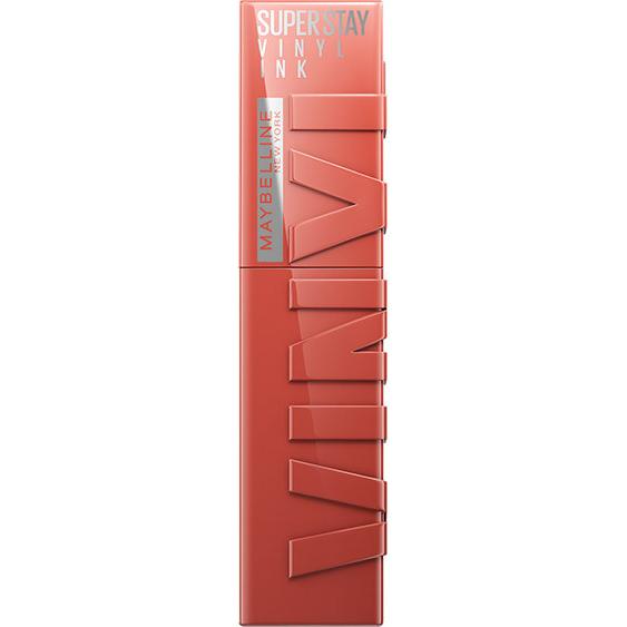 Maybelline New York | Pintalabios efecto vinilo de larga duración Superstay Vinyl Ink. 16H de color y brillo. Vinilo fijo. Tinta líquida que no transfiere ni mancha.