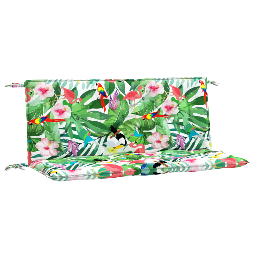 Vidaxl Cojines para Banco de Jardín 2 Uds Tela 120x50x7 Cm Antracita