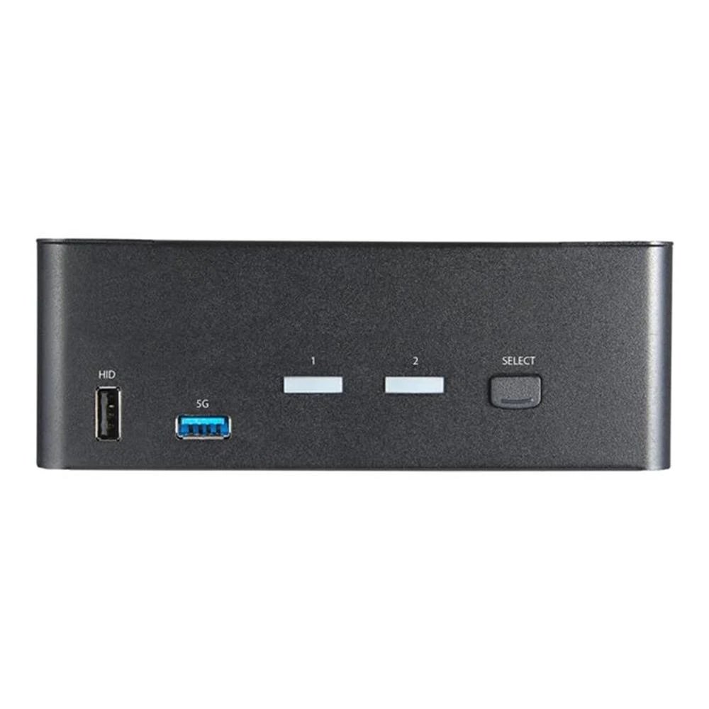 HUB Switch puertos HDMI 2.0 STARTECH SV231DHU34K6  | Entradas HDMI 2.0 para conmutación de vídeo (2 puertos), Black