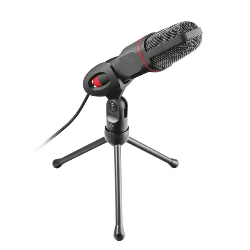 Trust Gaming GXT 212 Mico Micrófono USB con Trípode Ajustable