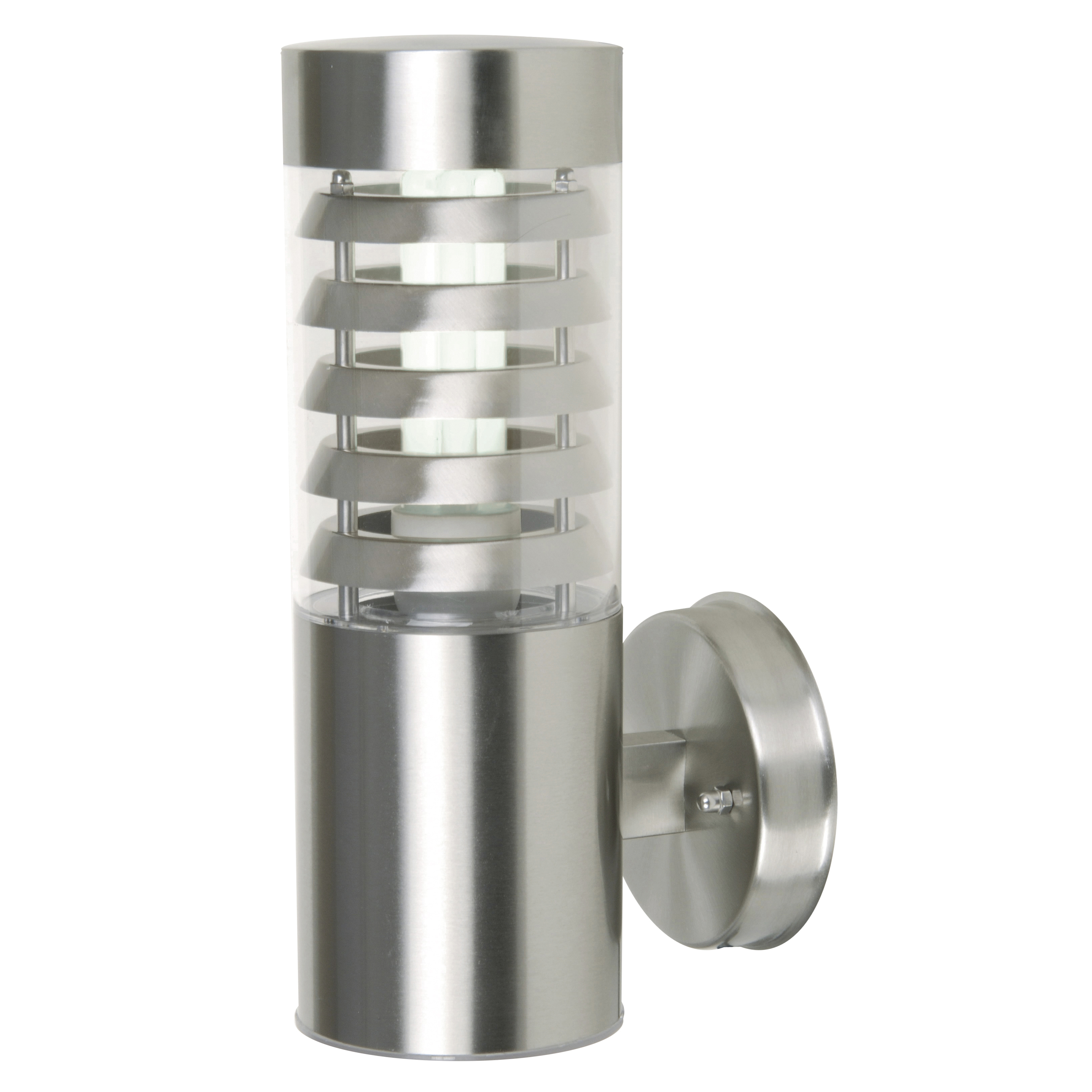 Novolux Lighting- Aplique de pared exterior- Galerna, uso exterior, color inox, inox, E27,18W, IP44, inox, exterior