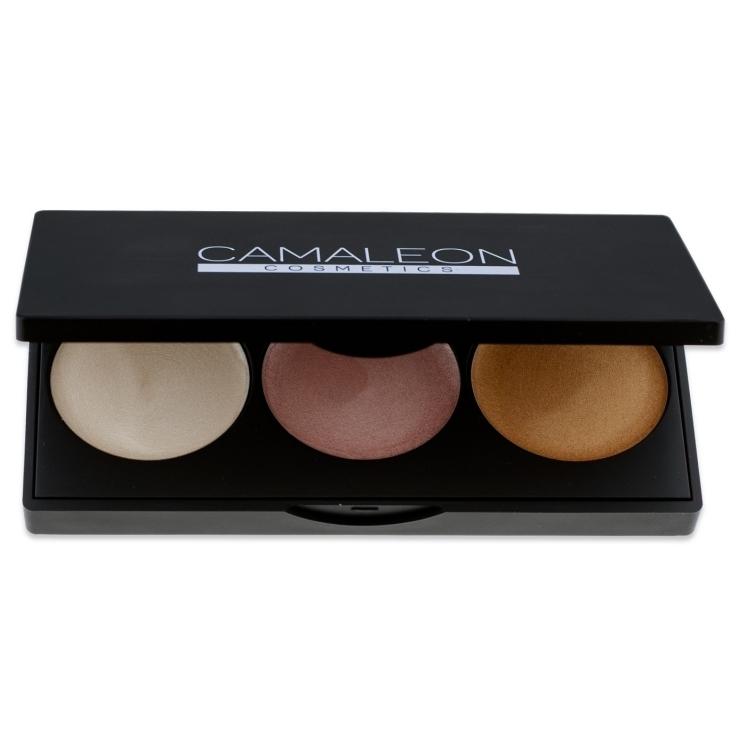 Camaleon Cosmetics Iluminador Paleta 3 Colores 2,5 gr