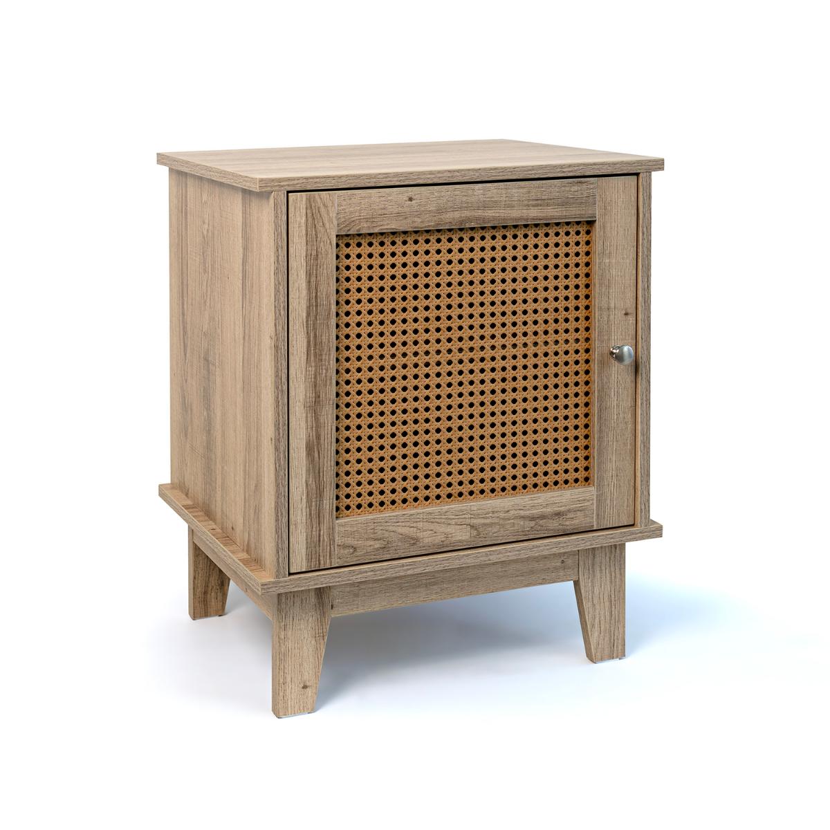 VINTHERA MOA Mesilla Con Puerta Rejilla 48 X 40 X 60 CM Madera Madera