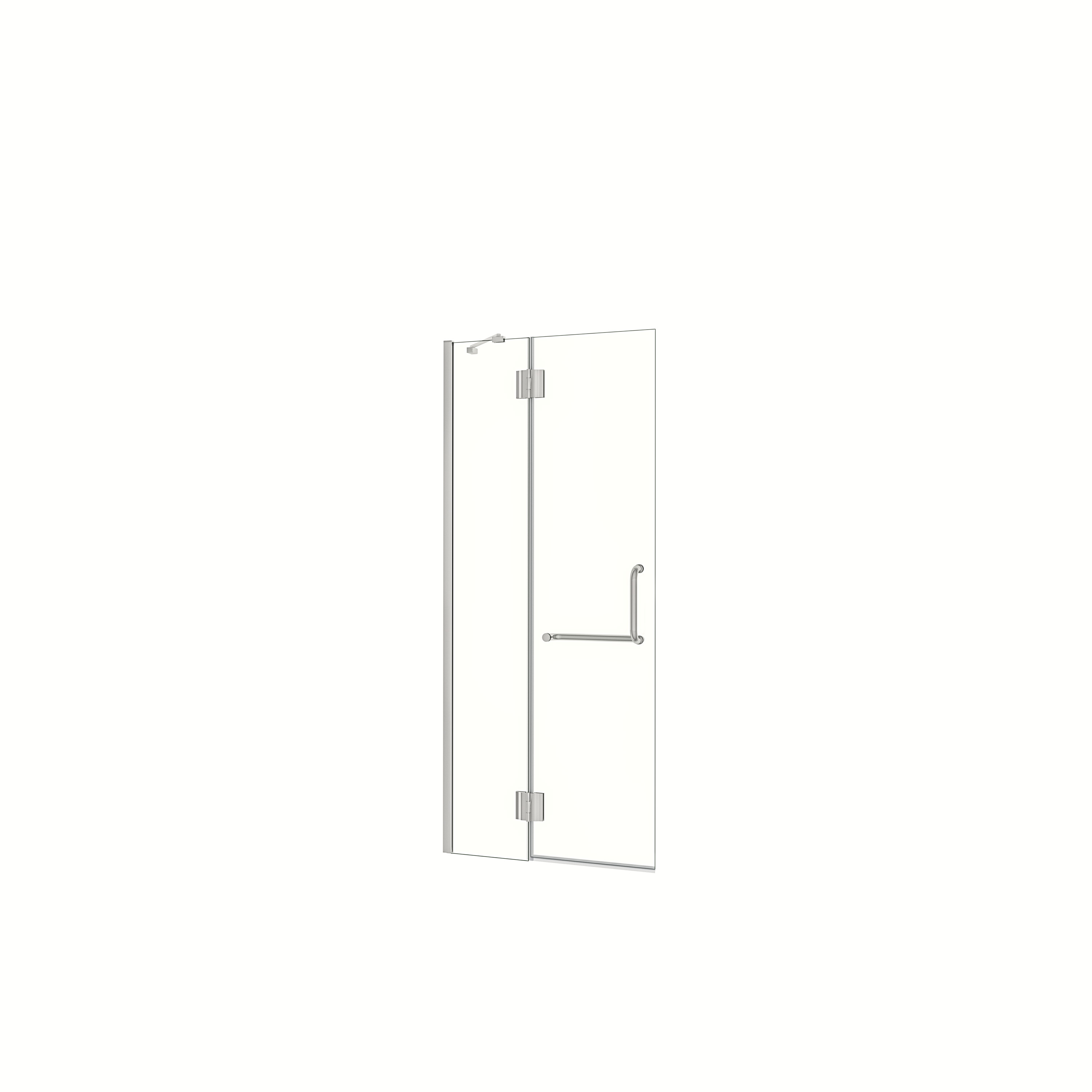 AICA Walk in Frontal Abatible Perfil Cromado Vidrio Antical 8mm (756-776)x1900mm