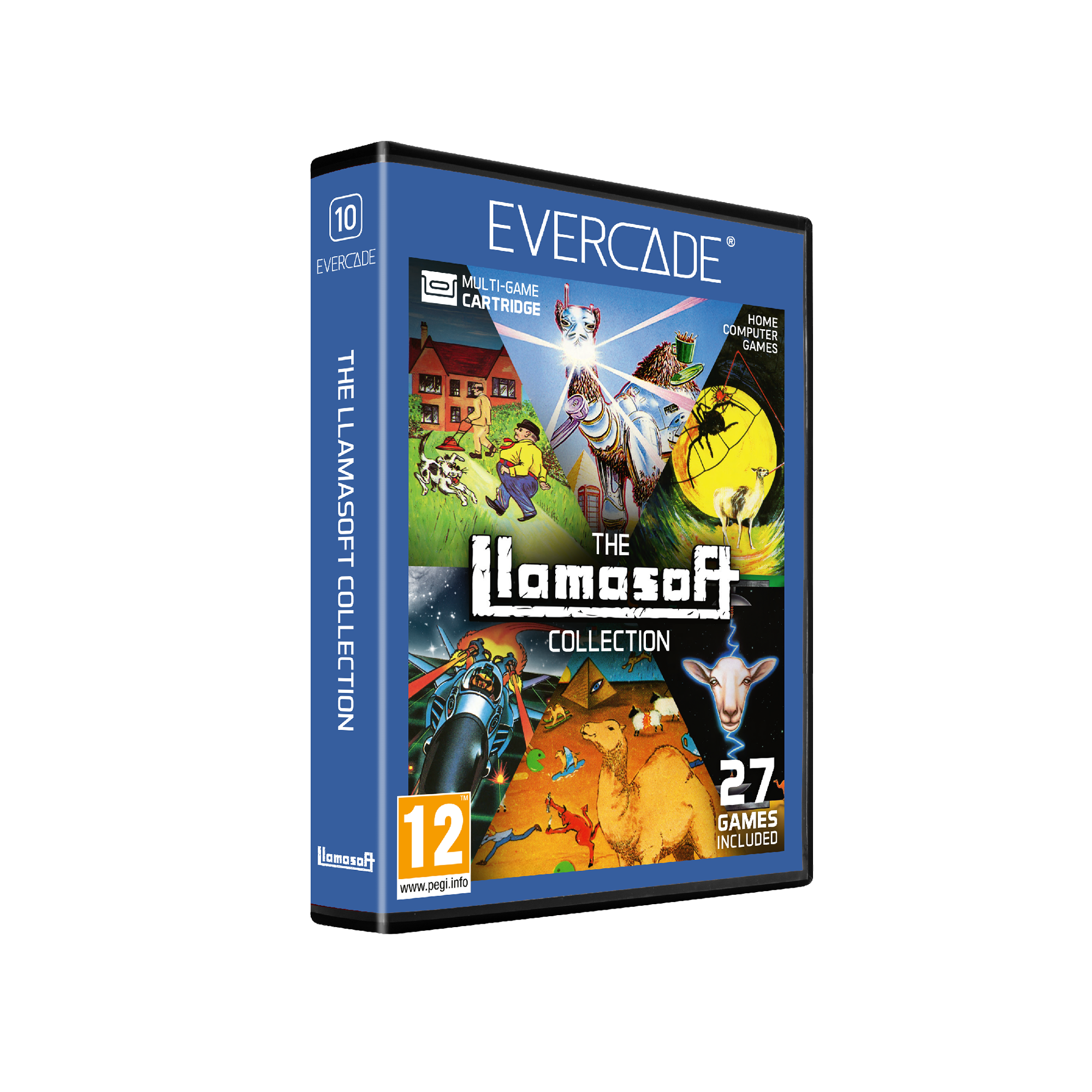 Cartucho Evercade The Llamasoft Collection - Nuevo precintado - PAL España