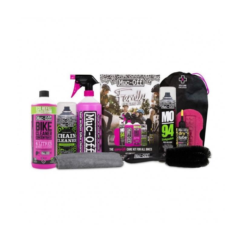 Kit de Limpieza para Bicicletas Muc-Off para Flota Familiar - Protección y Limpieza de Bicicletas