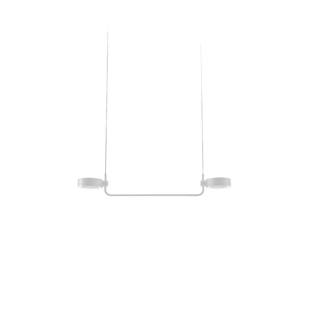 Lámpara colgante LED Zafferano SUPER O White recargable y regulable