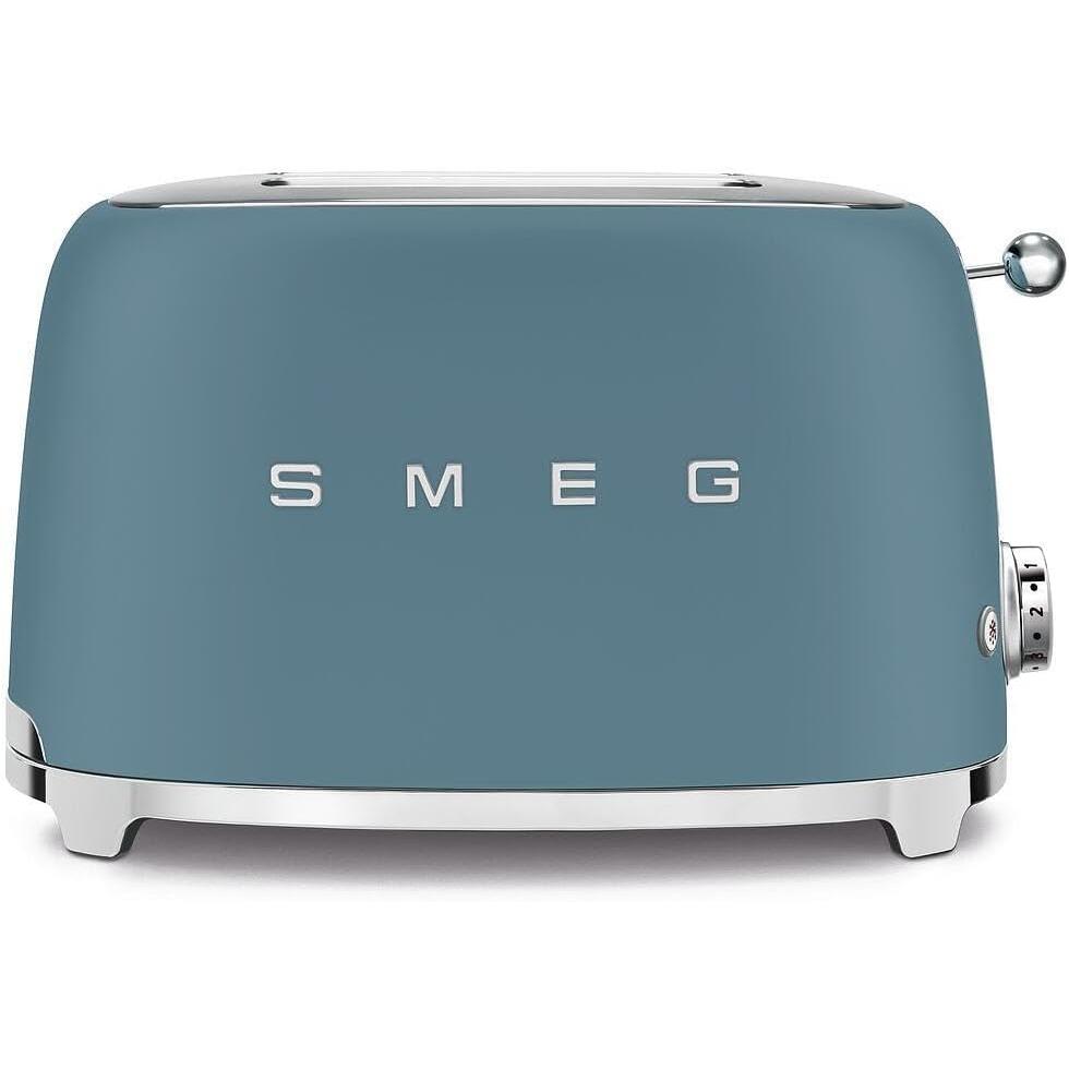 Tostadoras 2x2 SMEG 50'STYLE Color/Negro/Verde/Azul