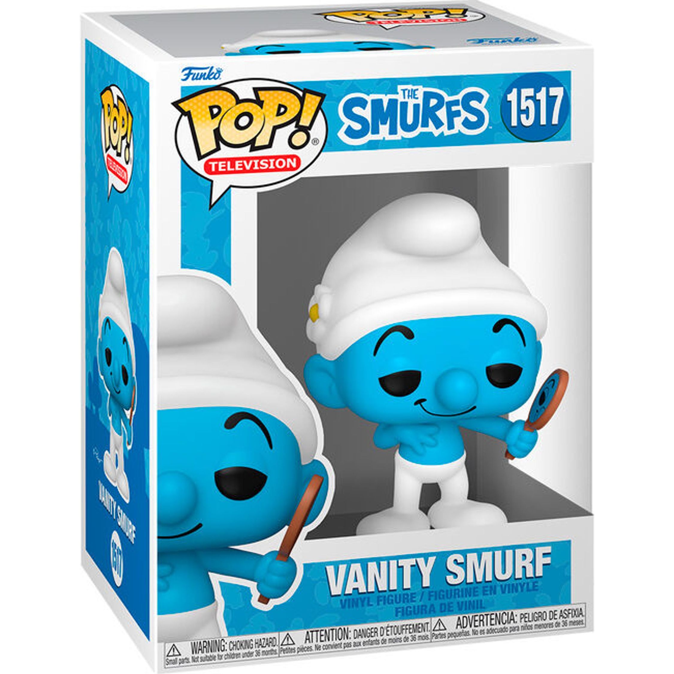 Funko - Figura Pop The Smurfs Vanity Smurf - Funko Pop Coleccionable De Edición Limitada - Funko Pop Diseño Detallado Y Realista - Funko Pop Ideal Para Regalo - Funko Pop Gran Variedad De Personajes