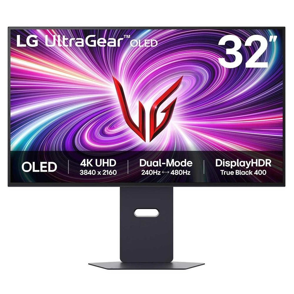 LG - Monitor gaming OLED 31,5 pulgadas 4K UHD 32GX870A-B con 240 Hz y 0,03 ms para juegos competitivos y consolas nuevas