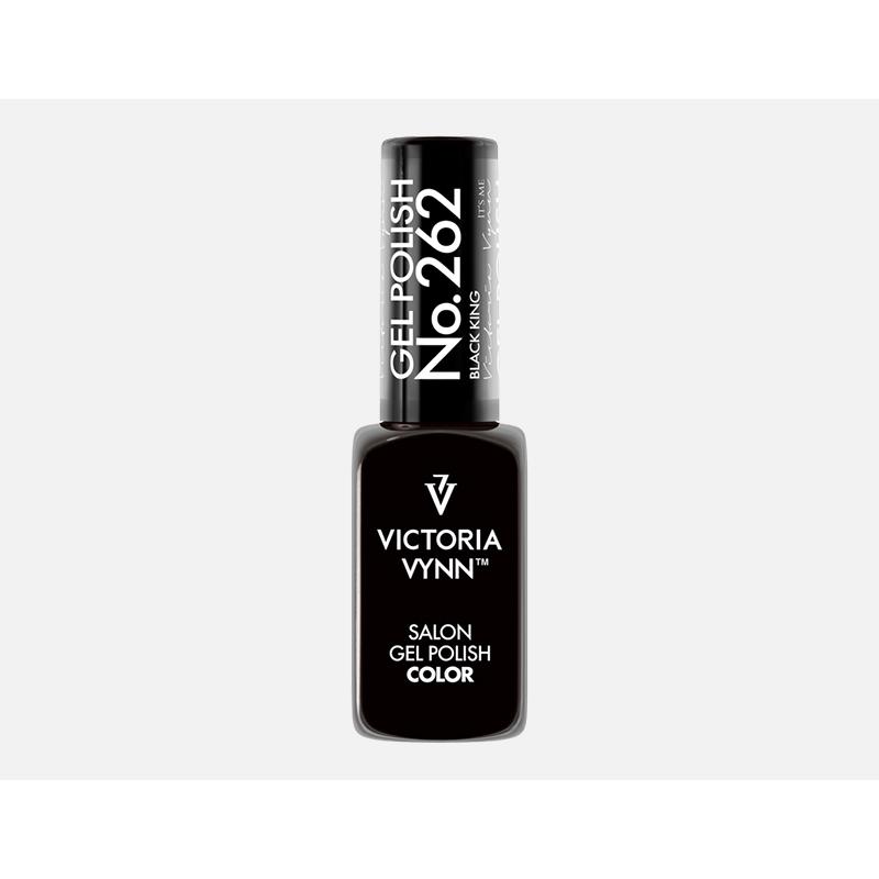 Victoria Vynn - VICTORIA VYNN 262 BLACK KING GEL POLISH 8ML El negro extremadamente profundo es el majestuoso y elegante Black King .