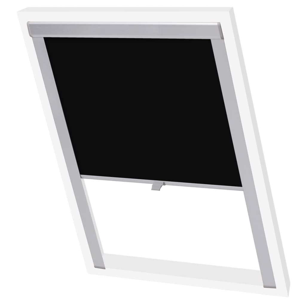 vidaXL Persiana Enrollable Estilo Opaca Ventana Hogar Modelo Color Blanco,  Negro, y mas