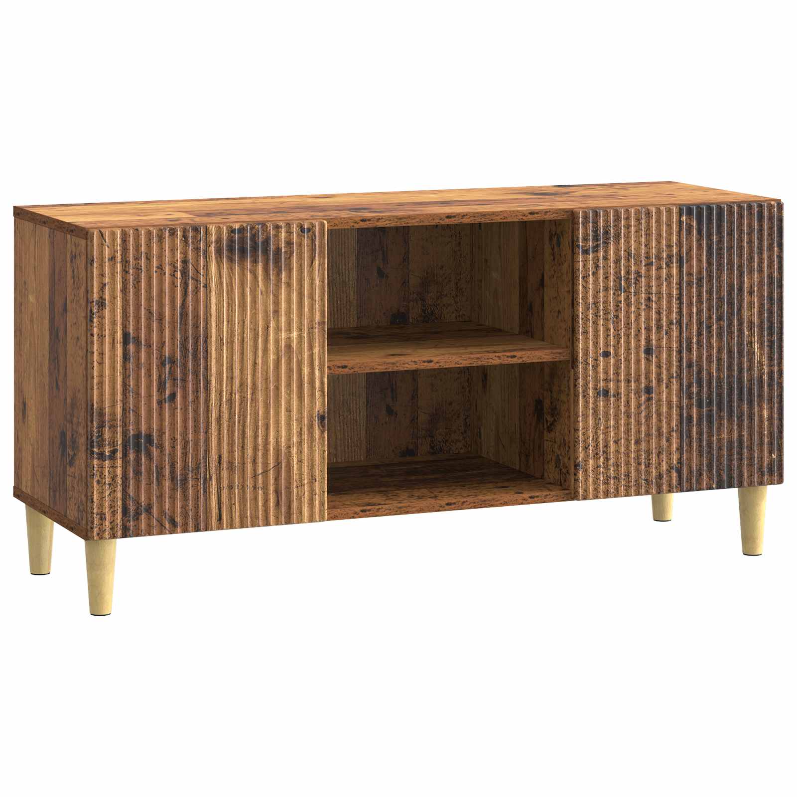 vidaXL Mueble de TV 102 x 34,5 x 50 cm Madera de Ingeniería Multicolor