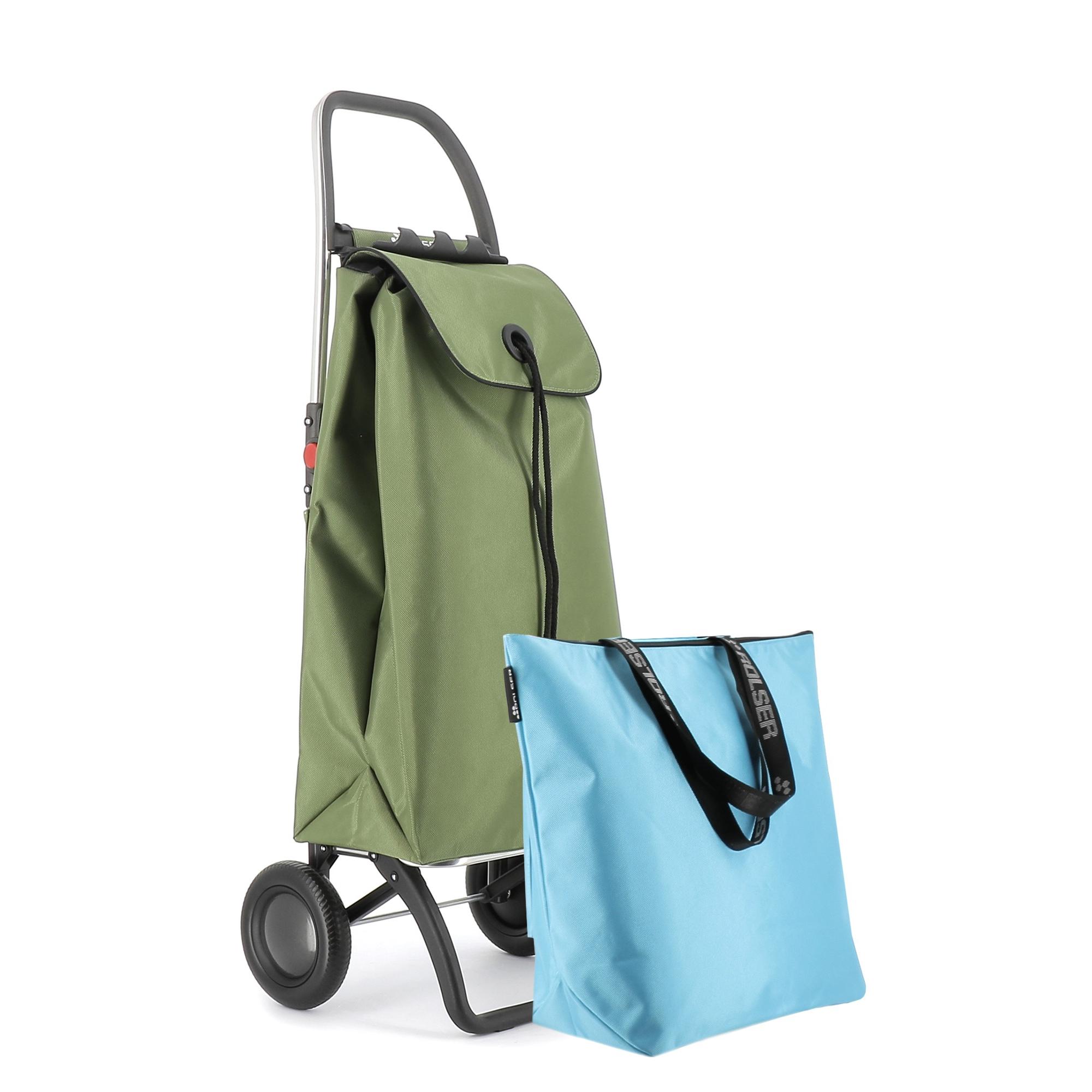 Combo Carro Rolser I Max Mf 2 Ruedas Plegable Bolsa Extra