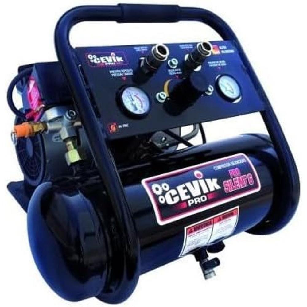 COMPRESOR CEVIK SILENCIOSO 6L 1HP EWS06 - 1675