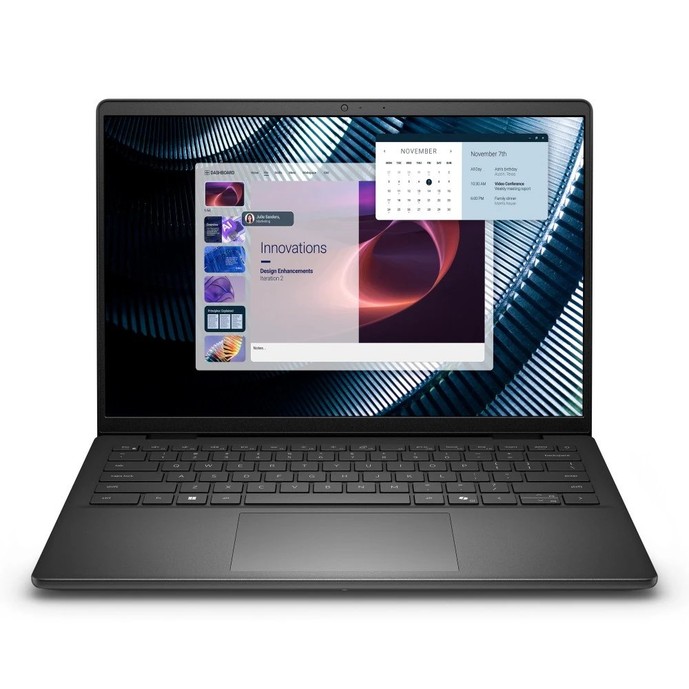 Pc portátil Intel Core 7 150U 14" Windows 11 Pro Dell PRO 14 ESSENTIAL PV14250 Pantalla táctil Ram 16 GB Disco 512 GB  | SSD, Profesional y estudiantes, Negro