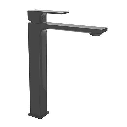 Clever 61175 Grifo de Lavabo Monomando 250Mm, Saona Slim, Cromado