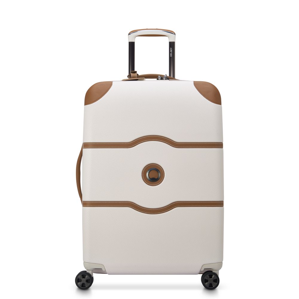 DELSEY PARIS Maleta mediana 66 cm CHATELET AIR 2.0, 69 L, rígida, 4 ruedas dobles, de 100% policarbonato. Varios colores