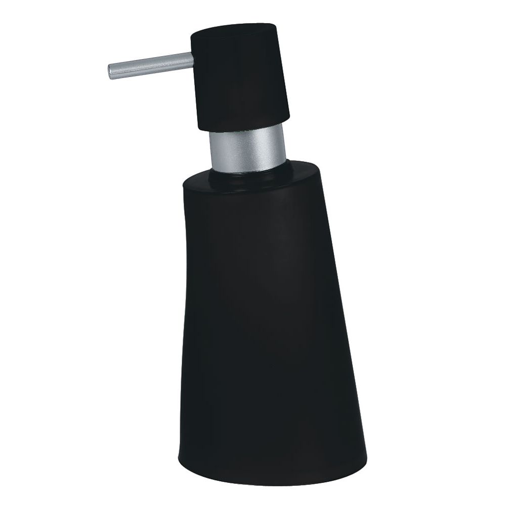 SPIRELLA Dispensador de jabon liquido fabricado en polipropileno color negro