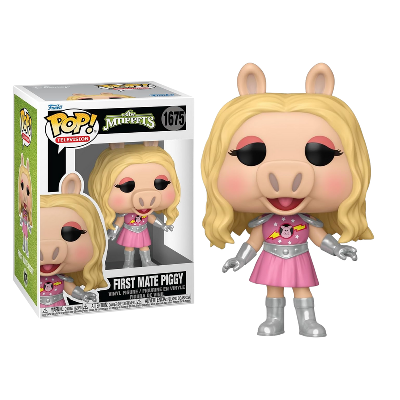 Funko Pop! TV: The Muppets - First Mate Miss Piggy - Figura de Vinilo Coleccionable - Idea de Regalo - Mercancía Oficial - Juguetes para niños y Adultos - Figura Modelo para coleccionistas