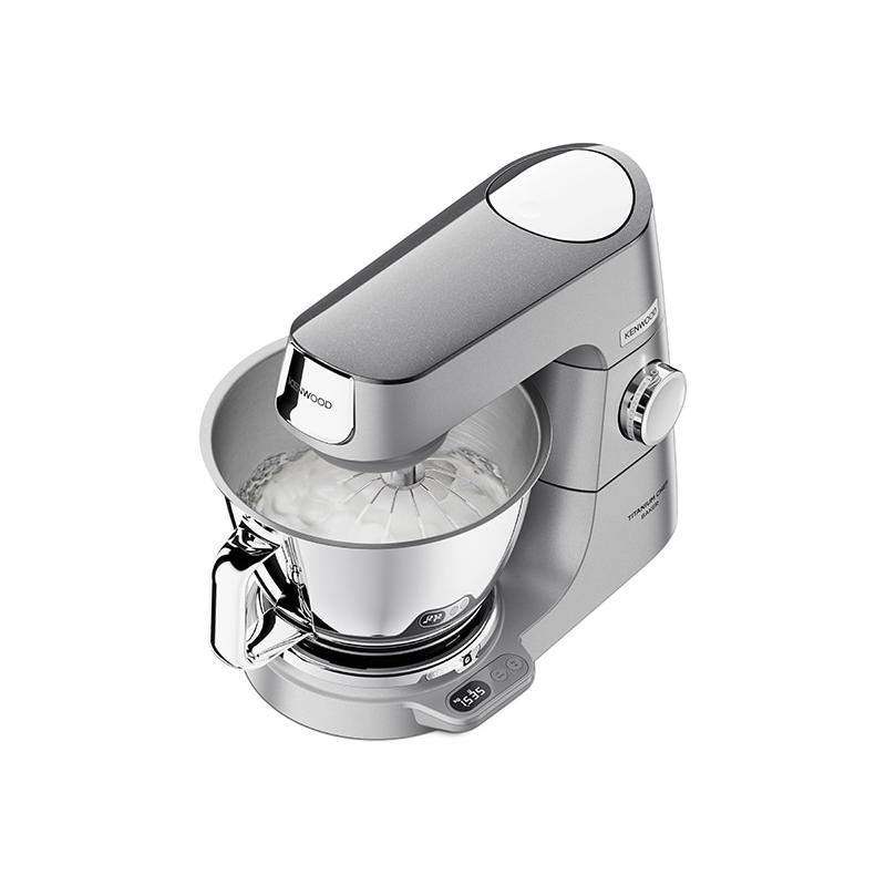 Kenwood KVC85.004SI Titanium Chef Baker-Kitchen Robot (5 L, 1200 W) Silver Color