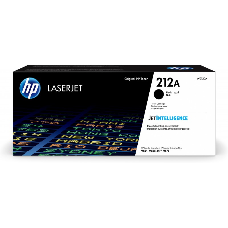 HP - Cartucho de tóner Original LaserJet 212A negro W2120A
