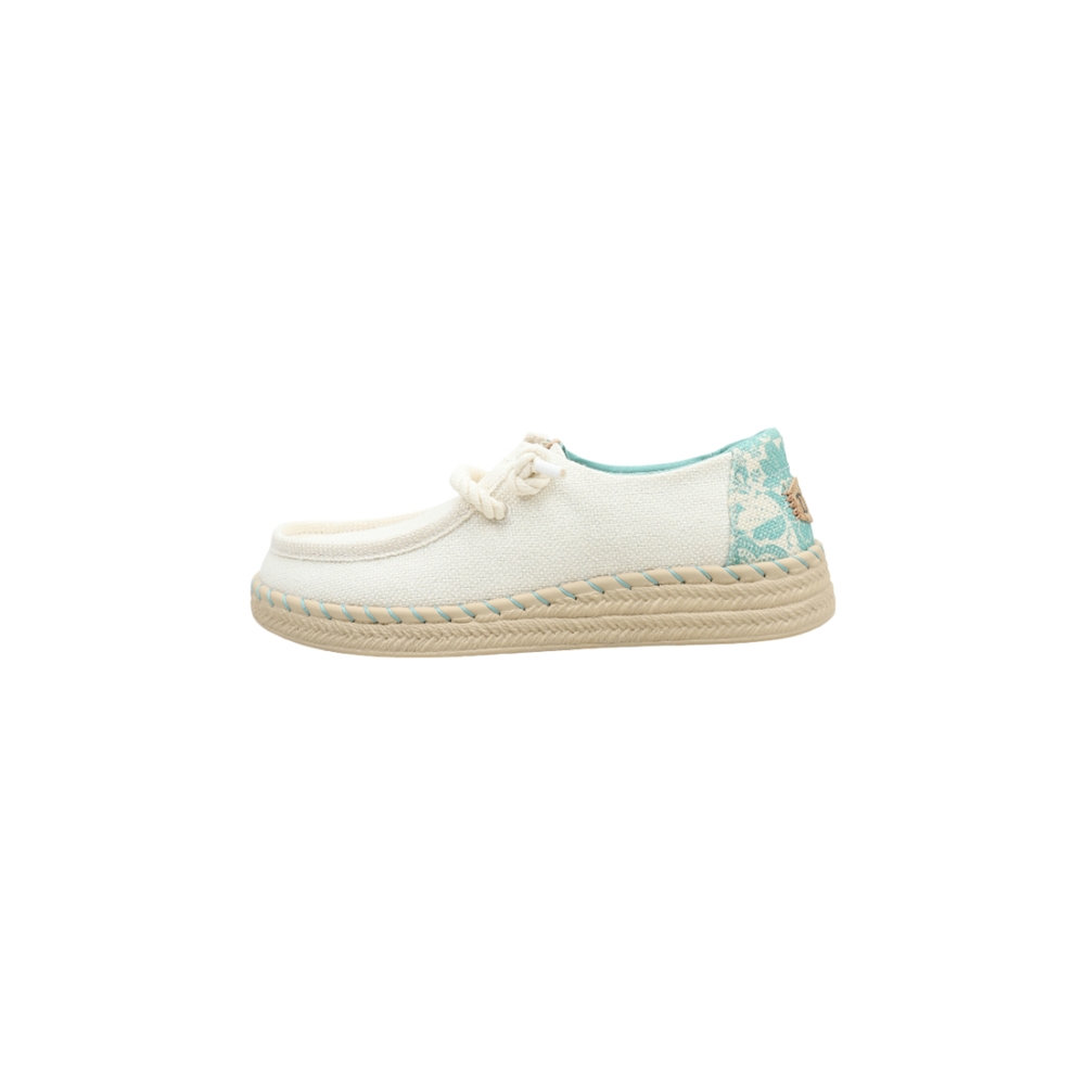 Hey Dude WENDY ESPADRILLE HIBISCUS Zapatos Planos Mujer Beige