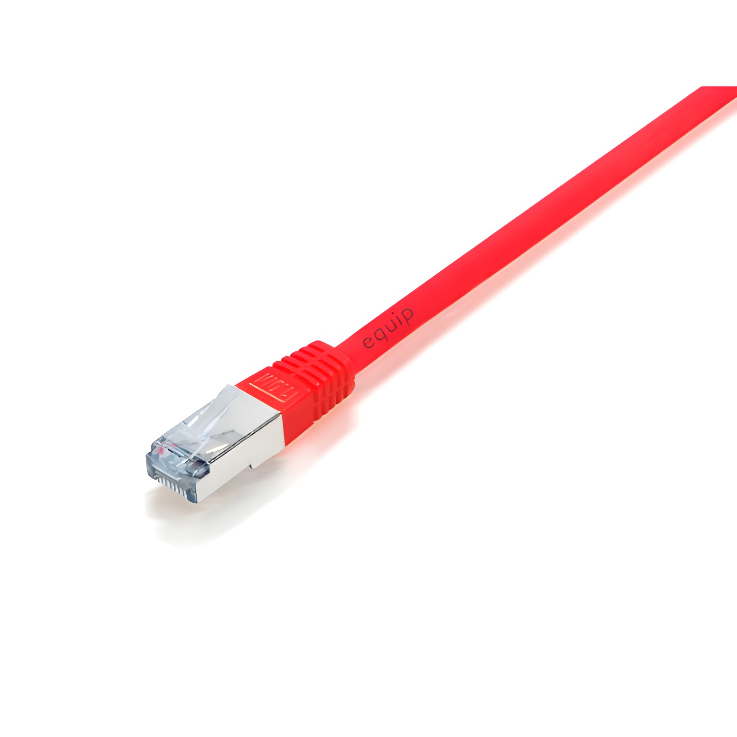 Equip Latiguillo Apantallado F/UTP Categoría 5e 2m Rojo - Cable de Ordenador