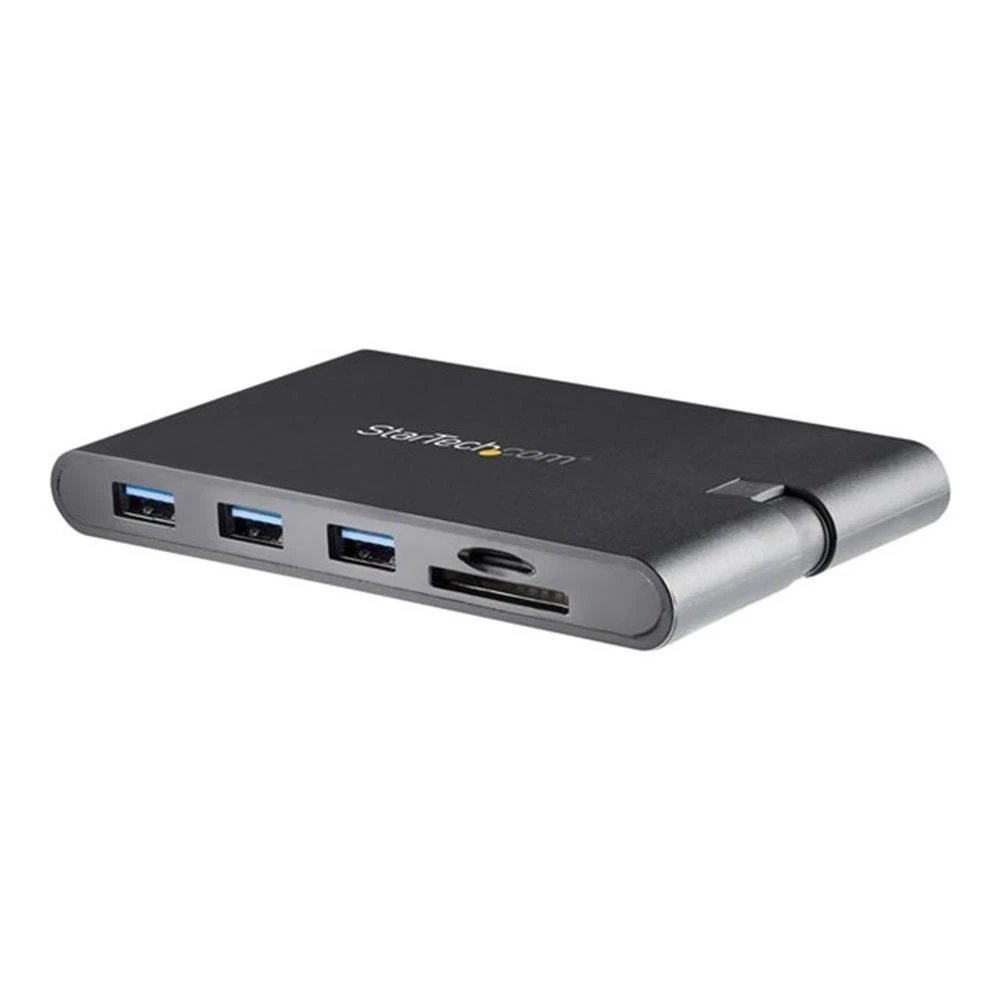 Startech - Estación de acoplamiento DKT30CHVSCPD 9 en 1 ultracompacta con HDMI 4K, Ethernet Gigabit y lector SD/microSD para portátiles USB-C