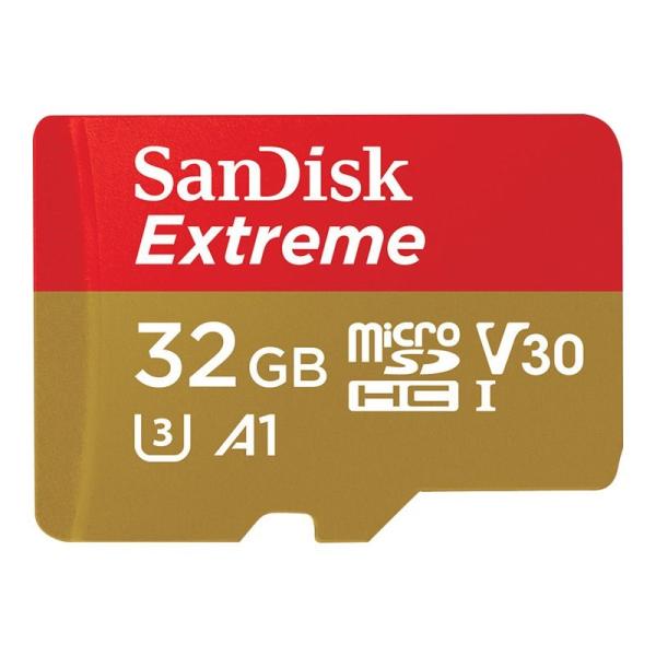 Extreme microSDHC 32GB+SD Adap+RescPro