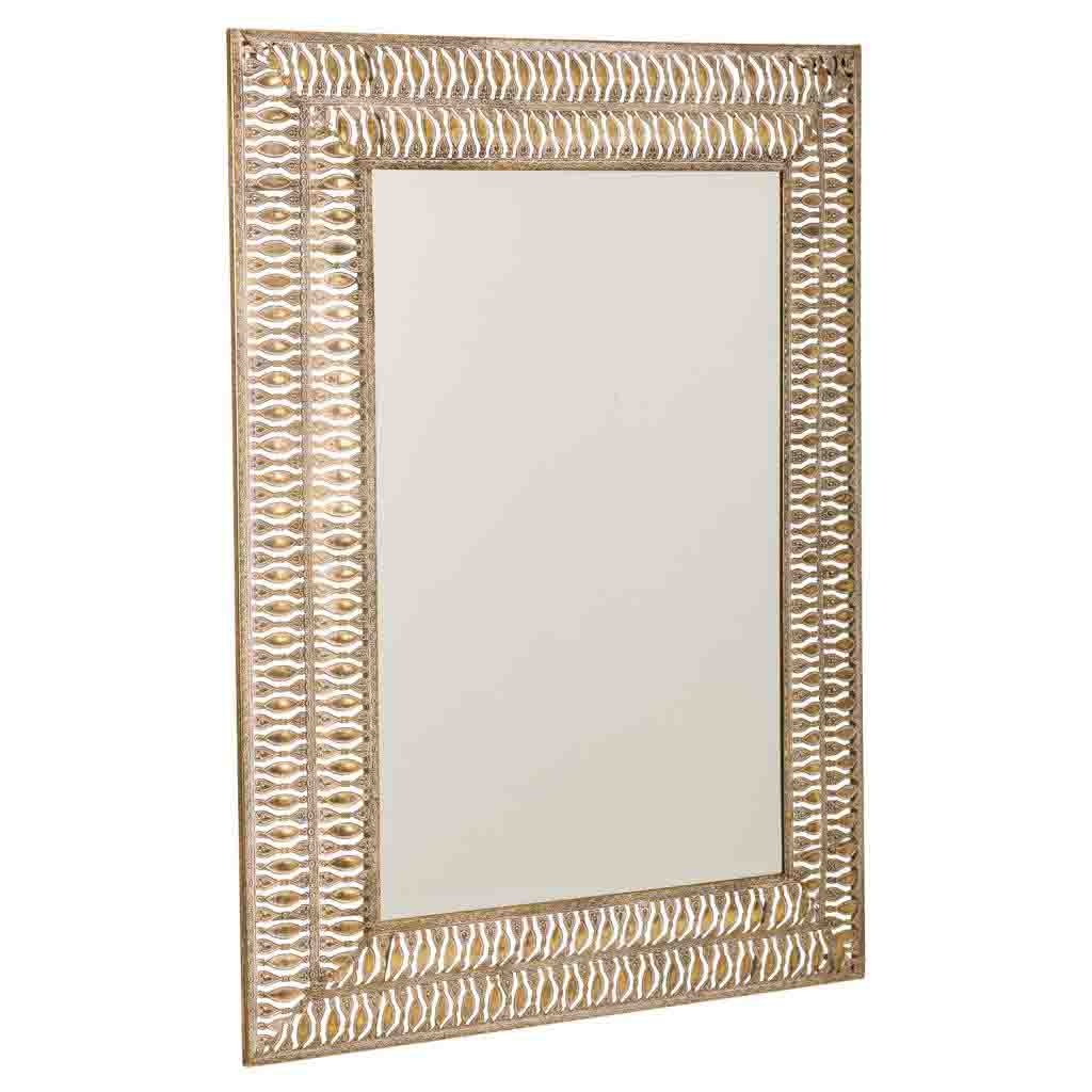 Wonderlust Deco - Espejo de metal dorado 63x4.5x83 Dorado 63x4.5x83h cm