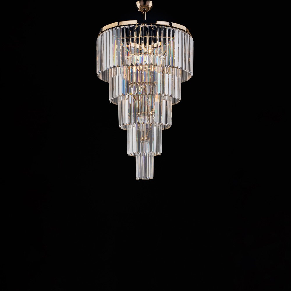 Araña moderno Schubert oro 7 Luces E14