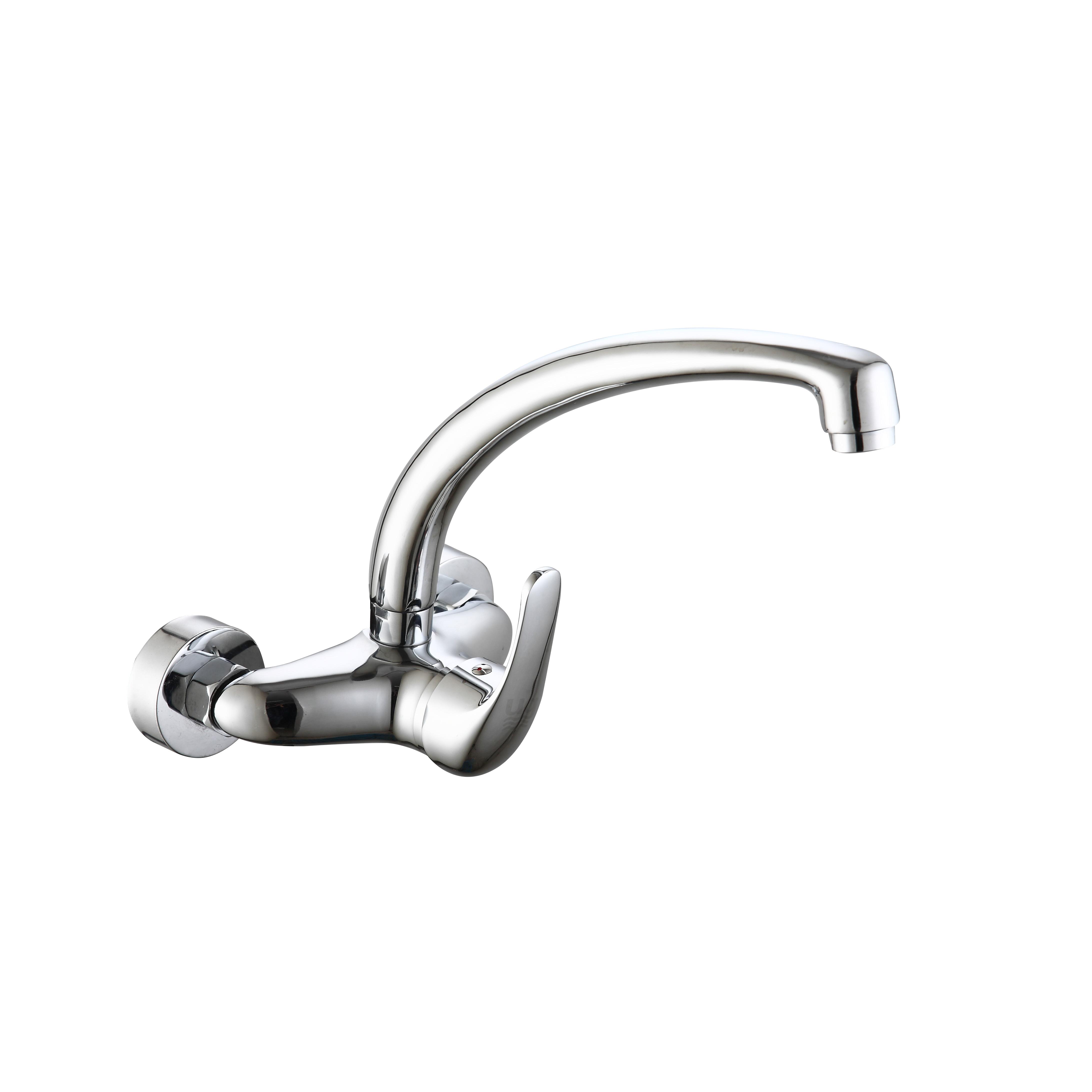 DP GRIFERÍA Grifo Monomando de Cocina de Pared Caño Fundido Aireador M24 S/F